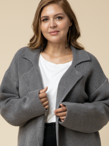 New Yorker Heather Gray Coat