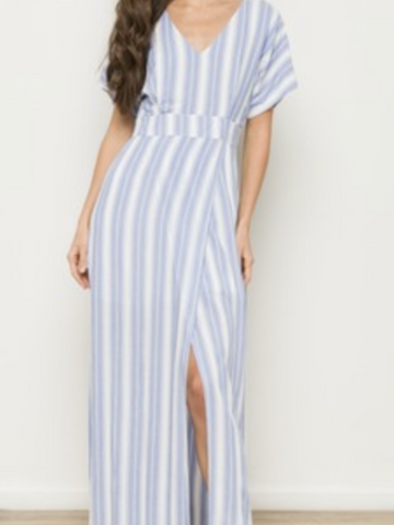 Breezy Blue Maxi Dress