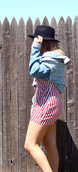 Malibu Striped Romper