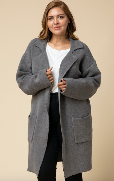 New Yorker Heather Gray Coat