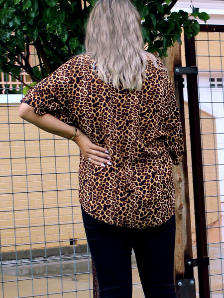 Catwalk Leopard Blouse