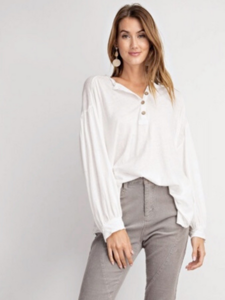 Casual Cool Oversized Blouse