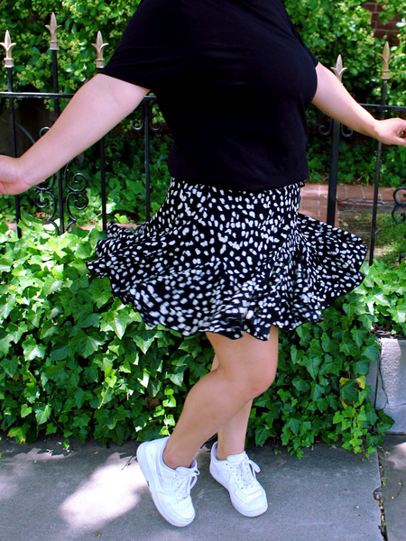 Cruella Dalmatian Skirt